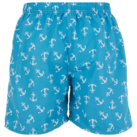 Men Swimming Trunks Beach Shorts Swim Suit Pockets w/ Mesh Lining, Anchors, NEW - Picture 2 of 6